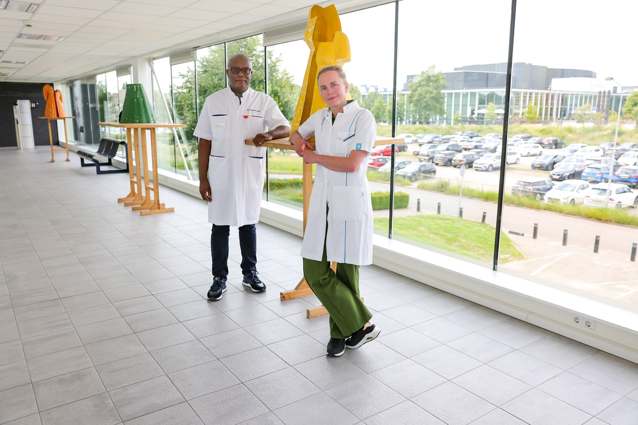 Edward Leter en Maaike Haadsma klinisch genetici