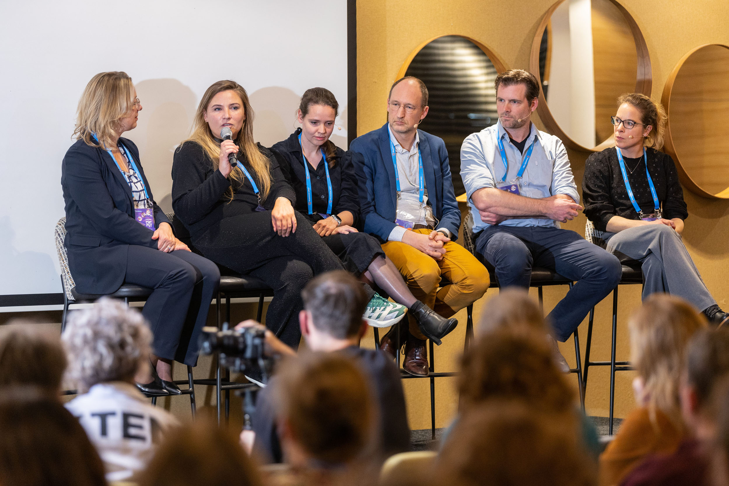 Panelgesprek tijdens PGT-symposium