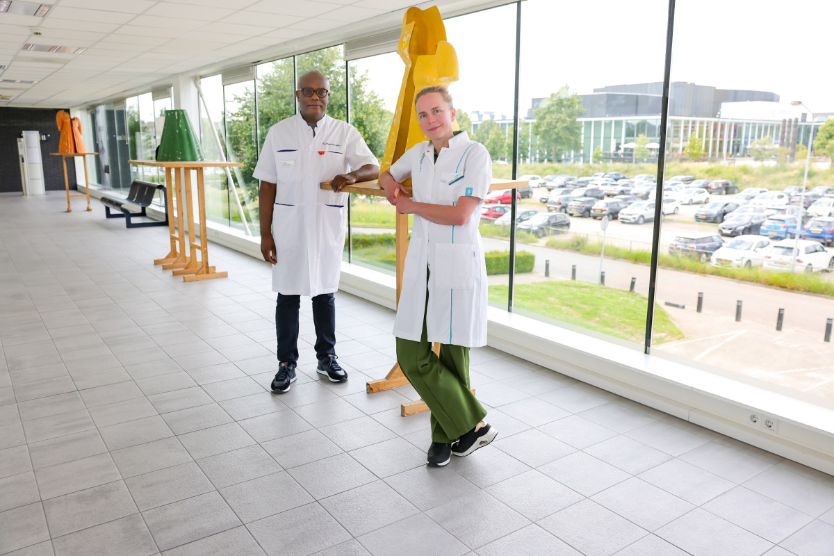 Edward Leter en Maaike Haadsma klinisch genetici