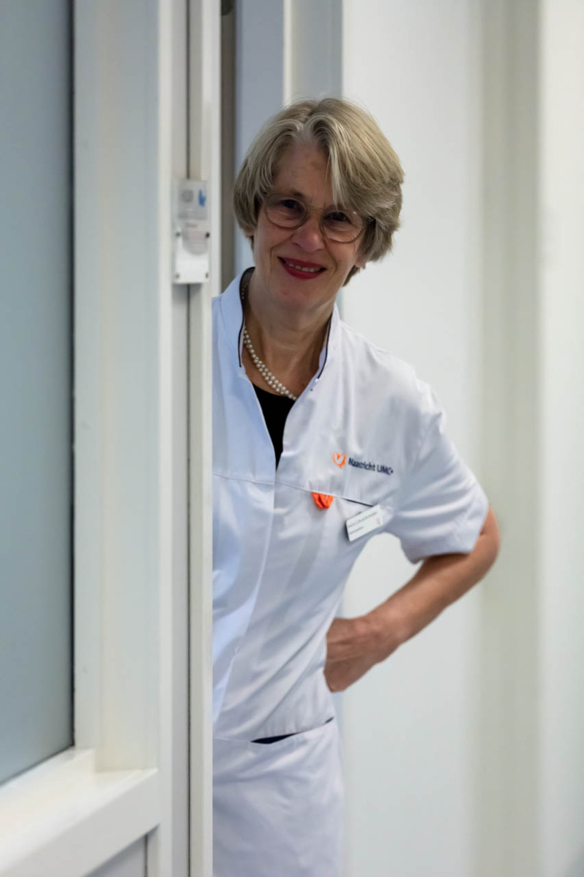 Christine de Die-Smulders op de poli Klinische Genetica